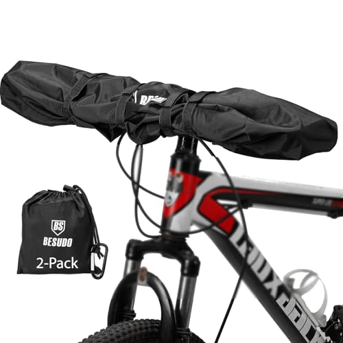 Besudo Waterproof Handlebar Cover for E-Bikes & Bikes - Universal Fit, Dust & Dirt Protection