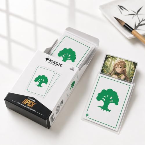 Ultra PRO Mana 8 Forest Deck Protector Sleeves 105ct for Magic: The Gathering
