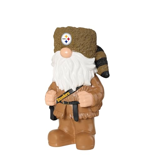Pittsburgh Steelers Frontiersman Americana Gnome - 10 Inch