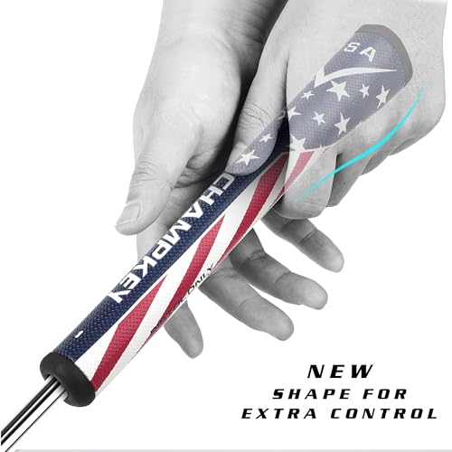 Midsize Pistol Golf Putter Grip - Comfortable Polyurethane