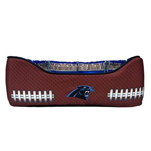 Carolina Panthers Stadium Dog Bed - Sporty Pet Pillow Bed