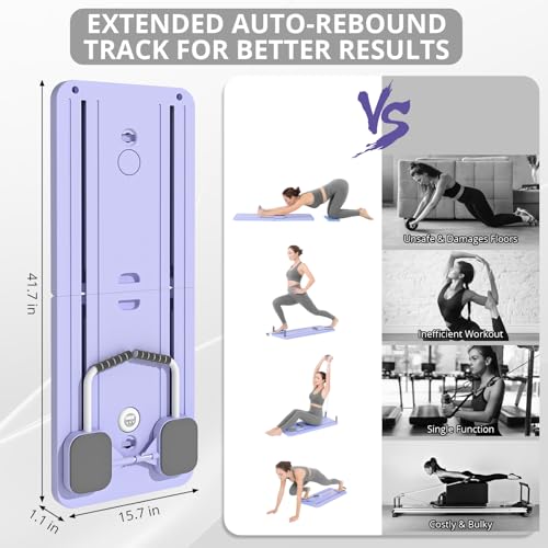 Multi-Purpose Foldable Pilates Board - 5 in 1 Home Fitness Equipment