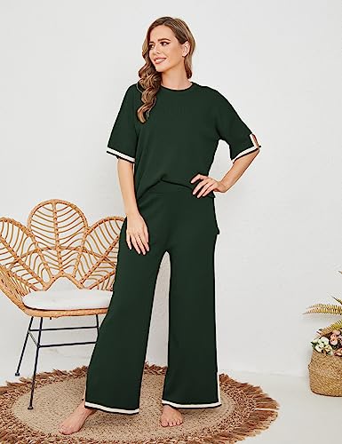 Tanming 2-Piece Women's Lounge Set XS-Sn Army Green XL