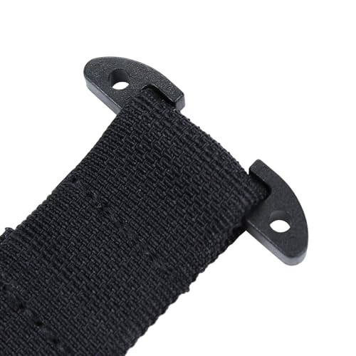 MOLLE T Mount D Ring Clip for Tactical Gear - Black