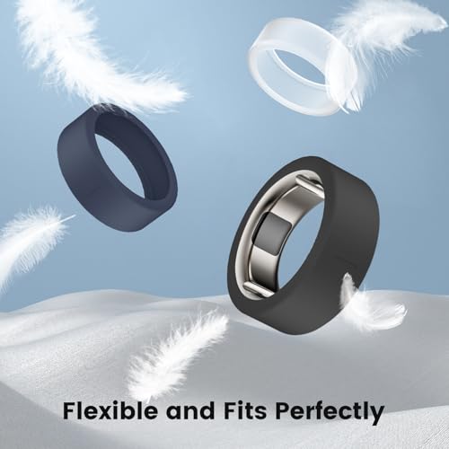 10 Pack Silicone Ring Cover for Oura Ring Gen 3 & 4 - Size S