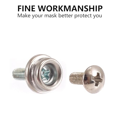 Football Helmet Screw Kit - Stainless Steel Mask Hardware
