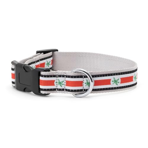 Ohio State Adjustable Dog Collar for Large Dogs - Multicolored Helmet