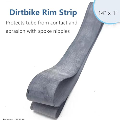 14" x 1" Motorcycle Rim Strip - Heavy-Duty Tire Protection
