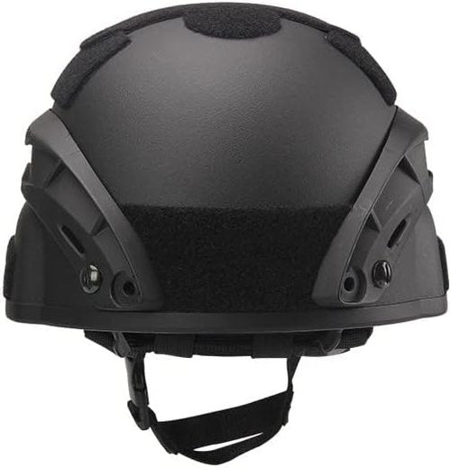 MICH Airsoft Helmet with Side Rails and NVG Mounts for Outdoor Activities Such As Airsoft, Paintball, CS Games, Etc.