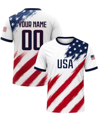 Custom 2026 Soccer Jersey - Personalized USA Fan Shirt