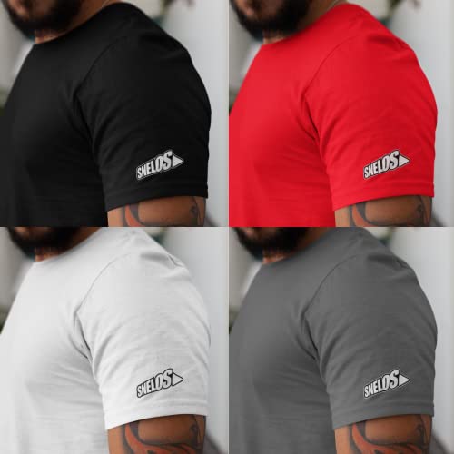 Graphic T-Shirt for Men - Breathable Cotton Casual Tee - Black Goat Shirt - Medium