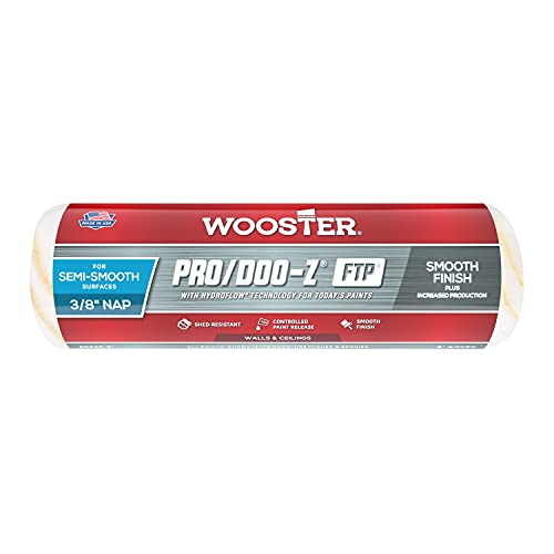 Wooster Brush RR666-9 Inch Pro Doo Z FTP Roller Cover, 3/8-Inch Nap