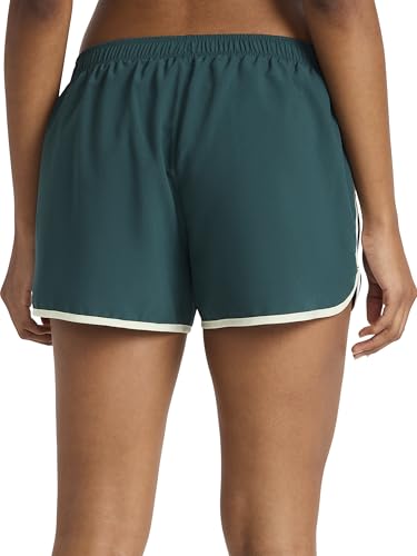 Women's Two-Tone Varsity Training Shorts - Sea Moss, Small