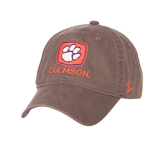 NCAA Clemson Tigers Adjustable Charcoal Baseball Hat - One Size