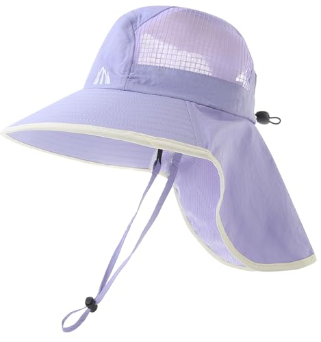 UV Sun Protection Hat Women Foldable Neck Flap Wide Brim Fishing with