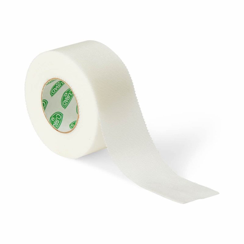 Curad Cloth Silk Adhesive Medical Tape, 1" x 10 yds, 12 Count