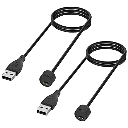 2-Pack Charger for Amazfit Band 5 & Xiaomi Mi Band 7/6/5 - 1.6ft