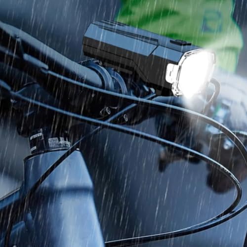 Ultra Bright Rechargeable LED Bike Light Set - Waterproof Safety Lights