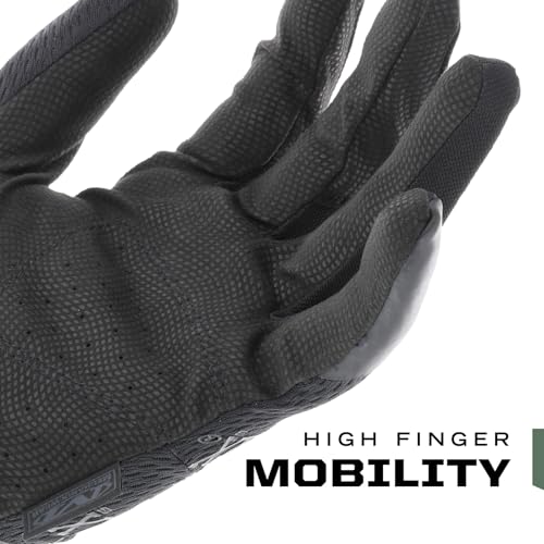 High-Dexterity Tactical Gloves - 0.5mm Breathable Design, Large