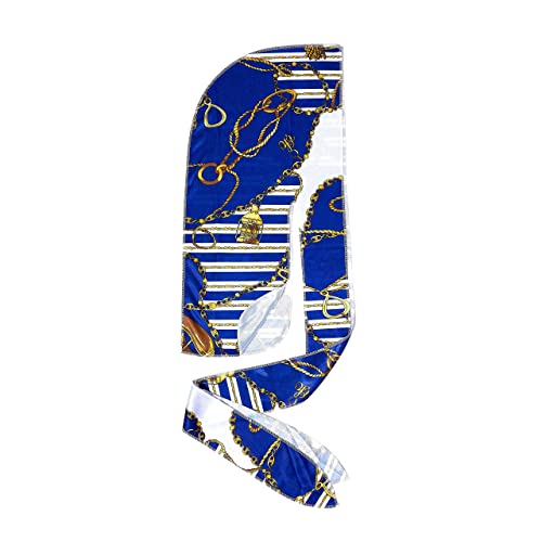 Red Kiss Red Bow Wow Power Wave Luxe Durag Navy Blue