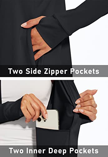 Women's Lightweight UPF 50+ Athletic Jacket with Pockets
