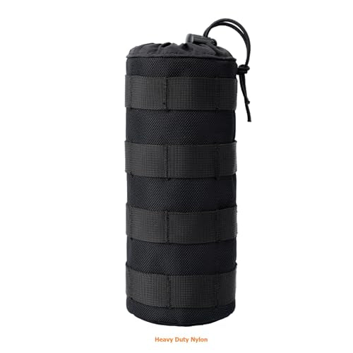 Dotacty MOLLE Water Bottle Holder – Tactical Nylon Bottle Pouch for Belts, Packs & Vests