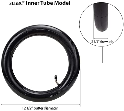 12.5" Scooter Inner Tube - Replacement for Razor & More