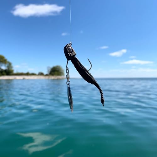 Sneaky Underspin Fishing Lure - OG Silver Blade, 3/16 oz.