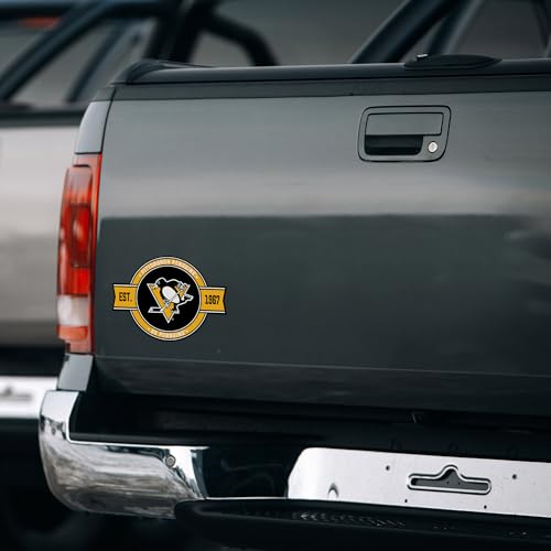 Pittsburgh Penguins NHL Hockey Badge Magnet - Car & Fridge