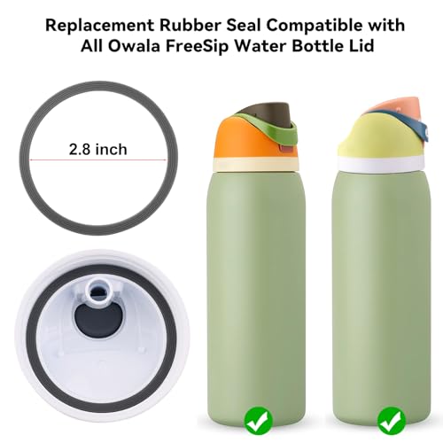 Silicone Replacement Gasket Seals for Straw Lids - 4 Pack