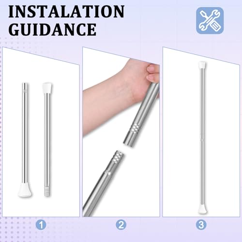 28-Inch Stainless Steel Twirling Baton for Kids - Beginner Dance Accessory