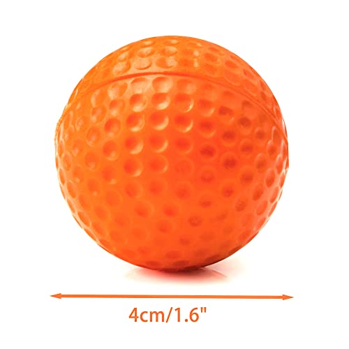 Soft Rubber Foam Cat Toy Balls - 12 Pack for Indoor Play