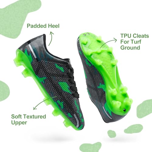 Kids Low Top Soccer Cleats for Boys and Girls - Dream Pairs Sports Shoes