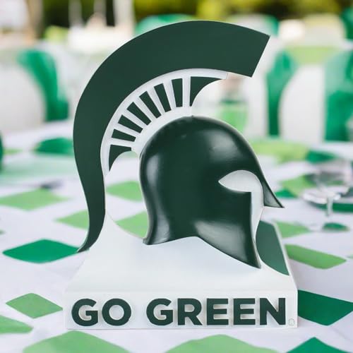 Michigan State Spartans Tabletop Home Decor - Double-Sided Design