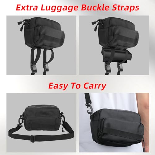 Universal Motorcycle Handlebar Bag Waterproof Storage for Bikes & ATV