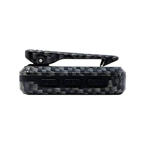 Interval Timer and Stopwatch Bundle with Watch Strap - Carbon Black