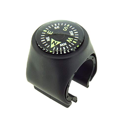 Clip-On Compass for Bikes - Luminous Handlebar Compass