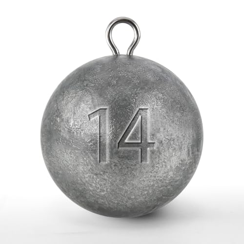 Cannonball Sinkers 1.5oz - 5 Pack Saltwater Fishing Weights
