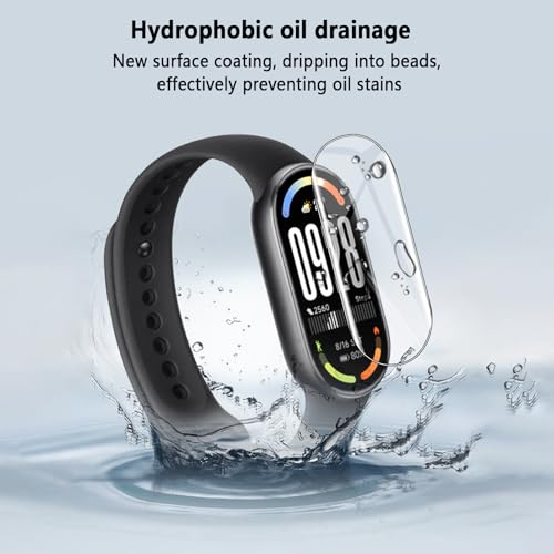 Xiaomi Smart Band 10 Screen Protector - Flexible TPU Film (6 Pack)