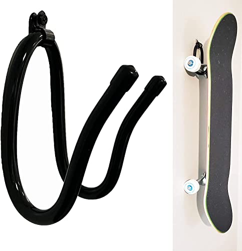 Adjustable Skateboard Wall Rack - Vertical & Horizontal Storage