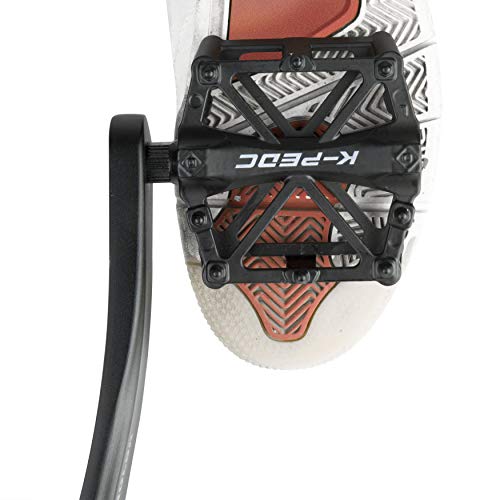 Universal Lightweight Aluminum Bike Pedals - Anti-Skid Black