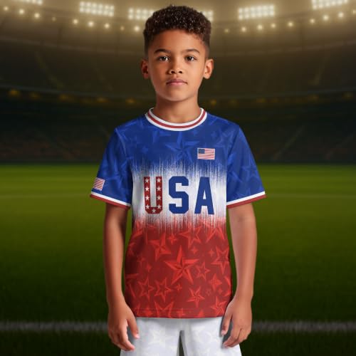 Noryzen Active Kids Soccer Jersey Set Small Ds03 - Boys Girls Team Uniforms