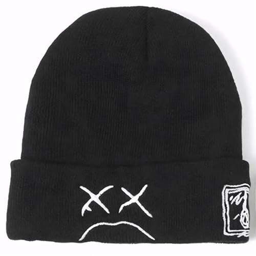 NNCEVM Fashion Beanie for Men Women Unisex Knit Cap – Black Warm Winter Hat