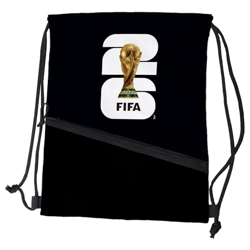 FIFA World Cup 2026 Drawstring Backpack - Black with Logo