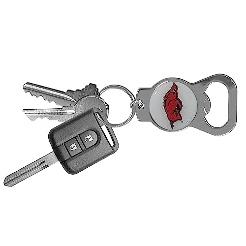 Arkansas Razorbacks Bottle Opener Key Chain - Team Color