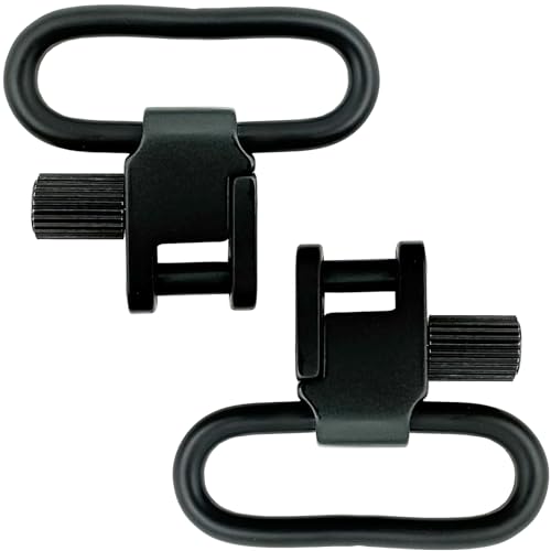 Metal Gun Sling Swivels Attachment Clips - 2 Pcs, 1 Inch