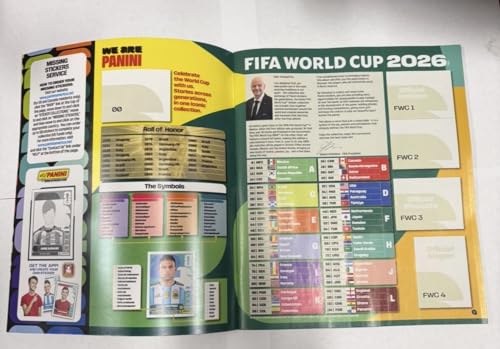 2026 FIFA World Cup Sticker Collection Album