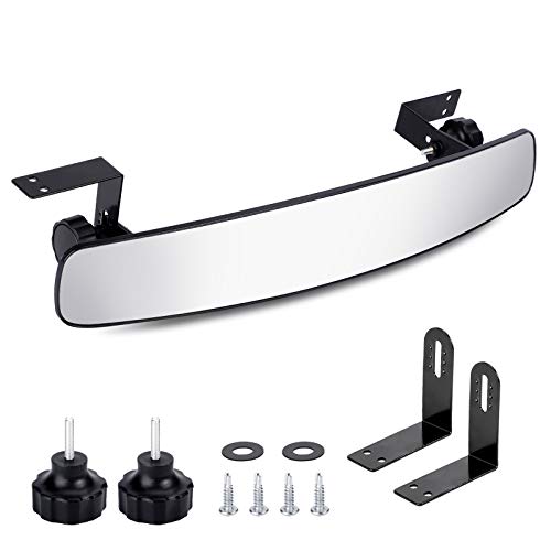 Golf Cart Rear View Mirror - 16.5" Center Mirror, Fits EZGO, Yamaha, Club Car