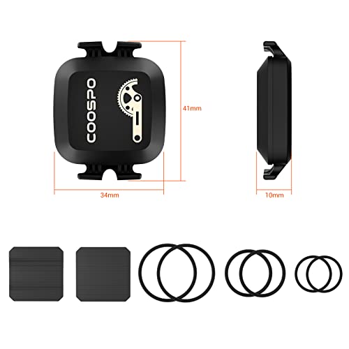 Wireless Bluetooth & ANT+ Cadence & Speed Sensor - 2 Pack