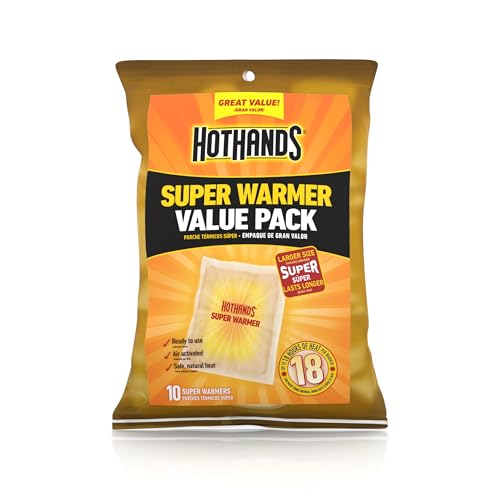 Hand Warmers Value Pack - 10 Disposable Super Warmers